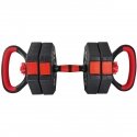 Keičiamo svorio hantelis EB Fit 2in1, 10kg Keičiamo svorio hantelis EB Fit 2in1, 10kg