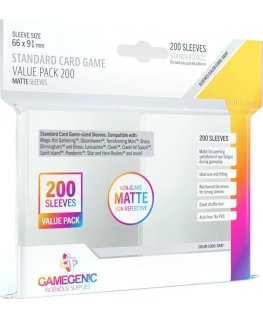 Puzzle Gamegenic Gamegenic: Matte Value Sleeving Pack (66x91 mm) 200 pcs