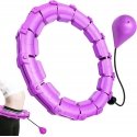 Reach Masažuojantis gimnastikos lankas Smart Hula Hoop M1 violetinis Reach Masažuojantis gimnastikos lankas Smart Hula Hoop M1 violetinis