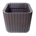 Doniczka Keter Cube Wood Planter L brown Doniczka Keter Cube Wood Planter L brown