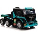 Lean Cars Single electric car with trailer Mercedes-Benz Axor XMX622, blue