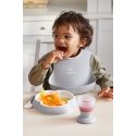 BabyBjörn Baby Bib -ruokalappu, 2 kpl, Grey / Powder Green