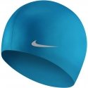 Swimming cap Nike Os Solid Junior blue TESS0106-458 Swimming cap Nike Os Solid Junior blue TESS0106-458