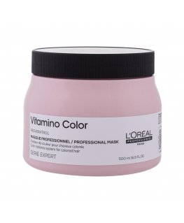 L'Oréal Professionnel Série Expert Vitamino Color Resveratrol Plaukų kaukė Moterims 500 ml