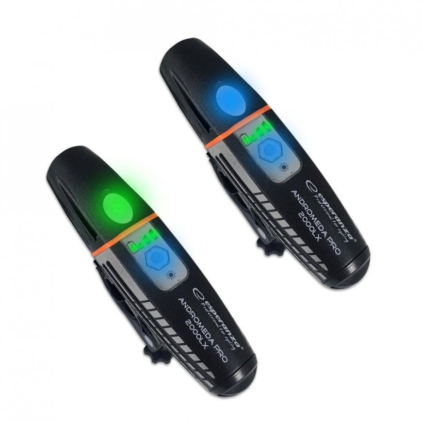 Esperanza LED dviratė lempa į Andromeda pro 2000 LX priekį