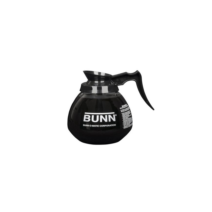 Kavamala Bunn Black Handle Glass Decanter 1.9 L