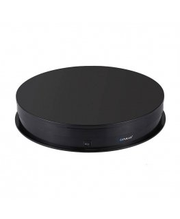 Puluz 30cm USB Electric Rotating Turntable Ekranas Juodas