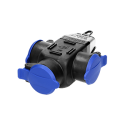 Orno Splash and shock-proof distributor, IP44, 3 sockets 2P + Z, 16A, 230V AC, schuko version Orno Splash and shock-proof distributor, IP44, 3 sockets 2P + Z, 16A, 230V AC, schuko version