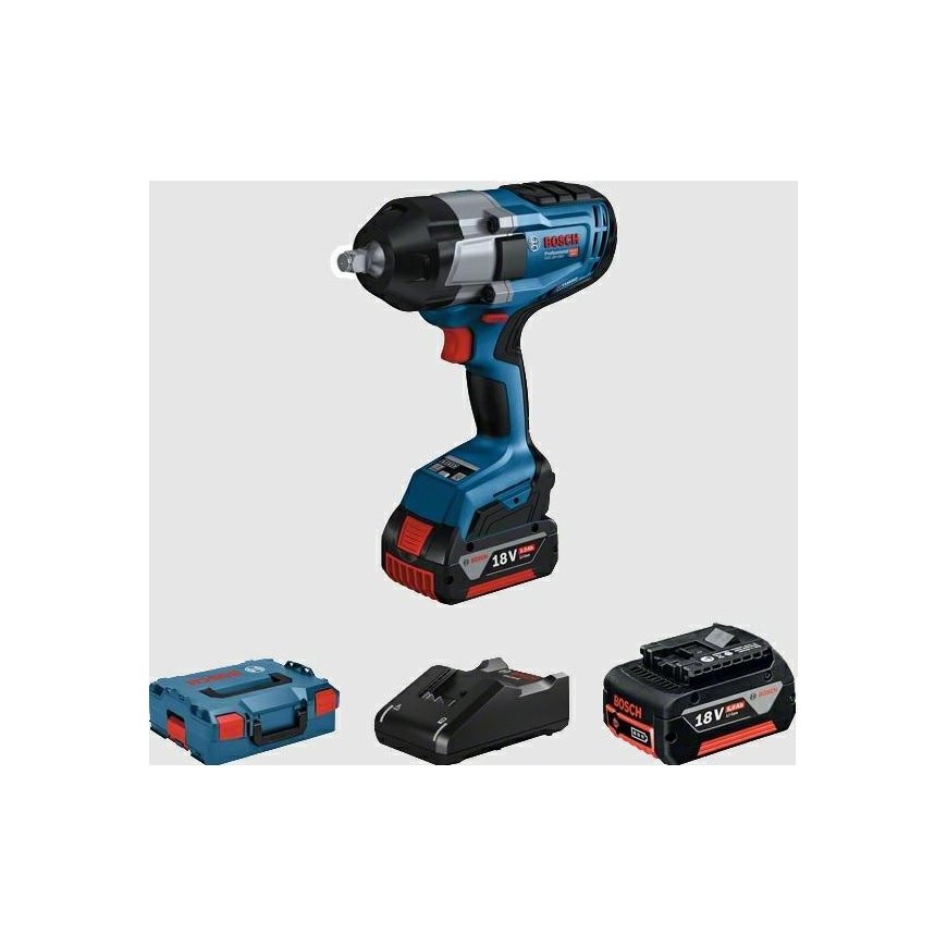Impact Wrench Bosch Impact Wrench AKUMULATOROWY 1/2' GDS 18V-1000 2*5.0AH