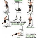 Tunturi Power Tower PT20 dip stand Tunturi Power Tower PT20 dip stand