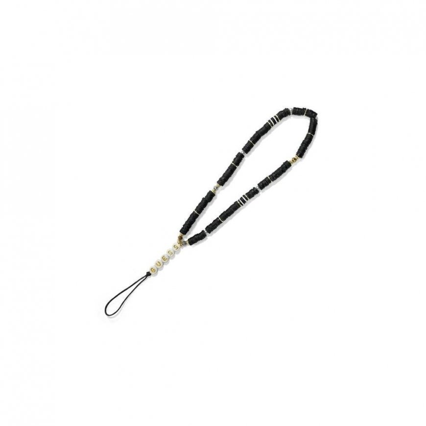 Case Guess Guess zawieska GUSTPEARK Phone Strap black/black Heishi Beads – 3