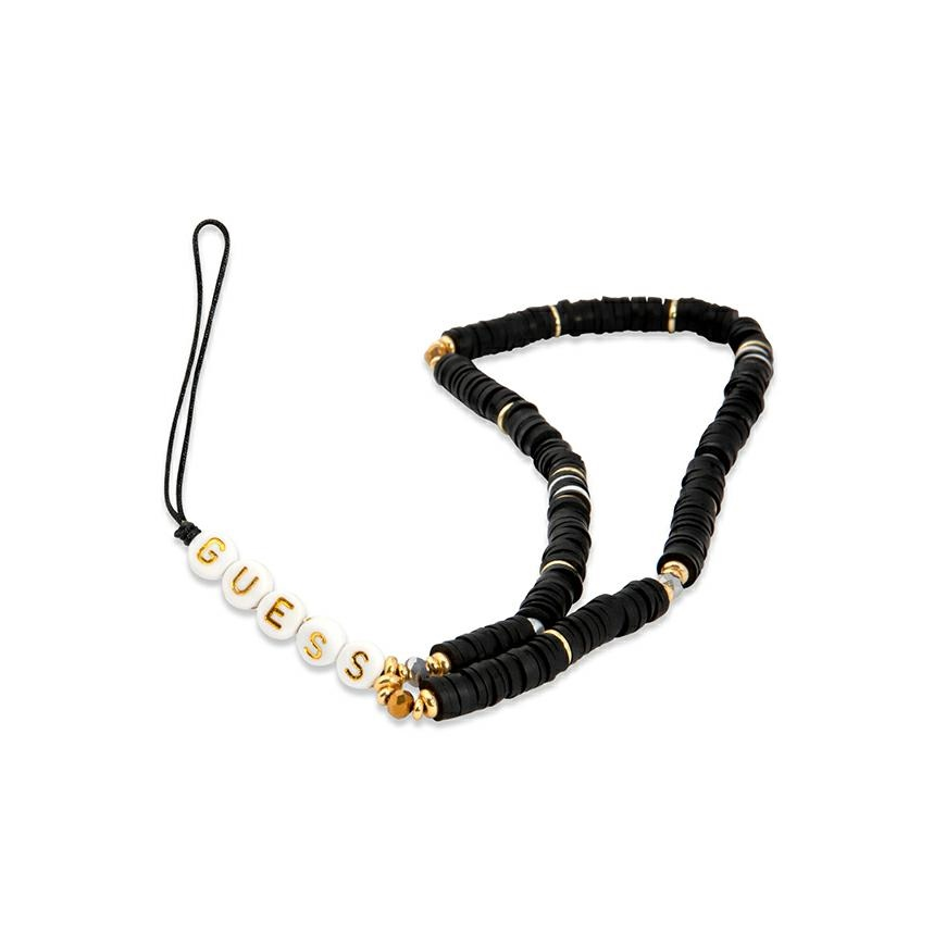 Case Guess Guess zawieska GUSTPEARK Phone Strap black/black Heishi Beads – 4