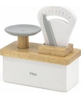 Wooden scales with scale Viga