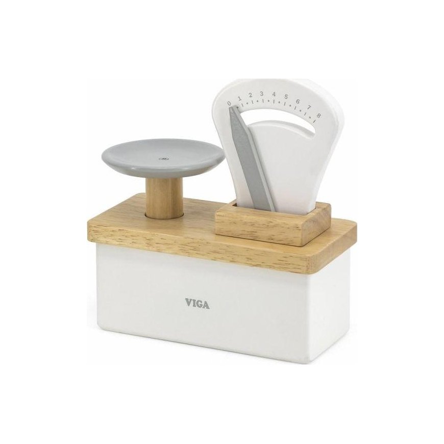 VIGA Wooden scales with scale Viga