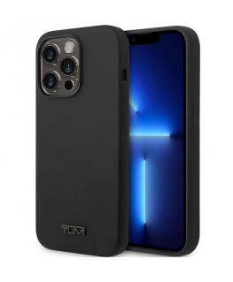 Case Tumi TUHCP14LSK iPhone 14 Pro 6.1" black|black hardcase Liquid Silicone