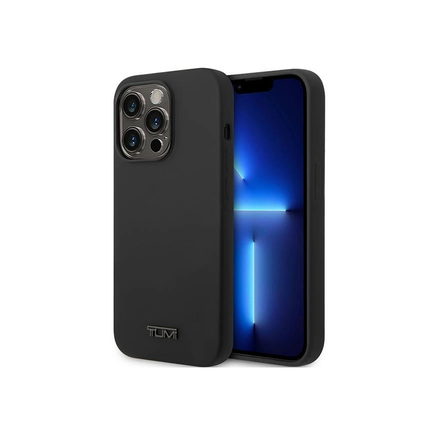 Case Tumi TUHCP14LSK iPhone 14 Pro 6.1" black|black hardcase Liquid Silicone