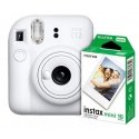 Fujifilm Instant camera instax mini 12 CLAY White+instax mini glossy (10pl) Fujifilm Instant camera instax mini 12 CLAY White+instax mini glossy (10pl)