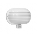 Sieninis šviestuvas Orno PIRYT LED 10W, sodo šviestuvas su judesio jutikliu 140st, 800lm, IP54, 4000K, rutulinis, AD-OP-6109GLPM