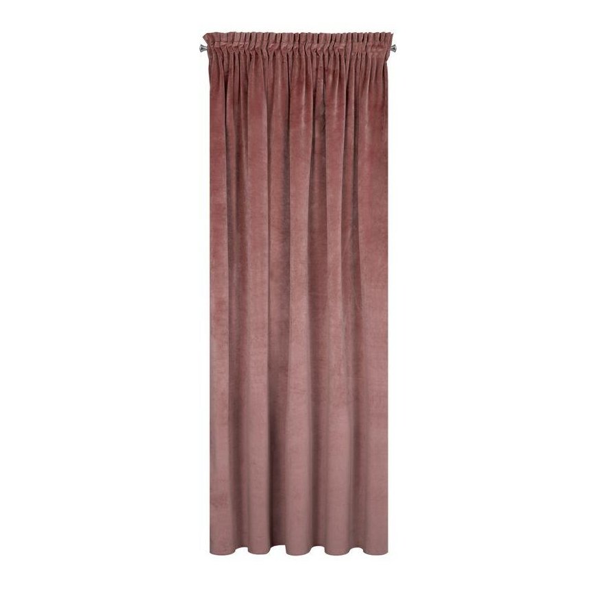 Night curtain made of soft velvet Eurofirany DIVA LINE RIA 140X270 cm, tape/tunnel/hooks, 300g/m2, color: dark pink – 5