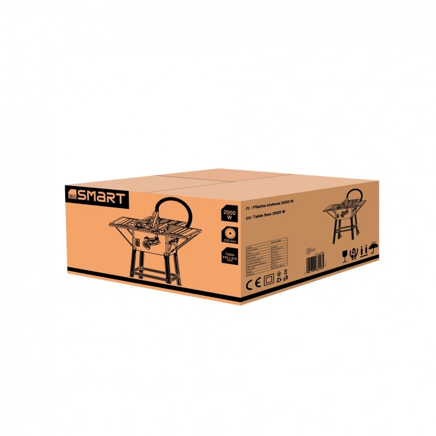 Smart365 universal table 250/30mm, 2000W, 365 SMART [SM-04-02050] – 2