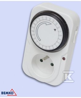 Bemko mechanical programmer 24h 16A 230V (B60-TSMF3)