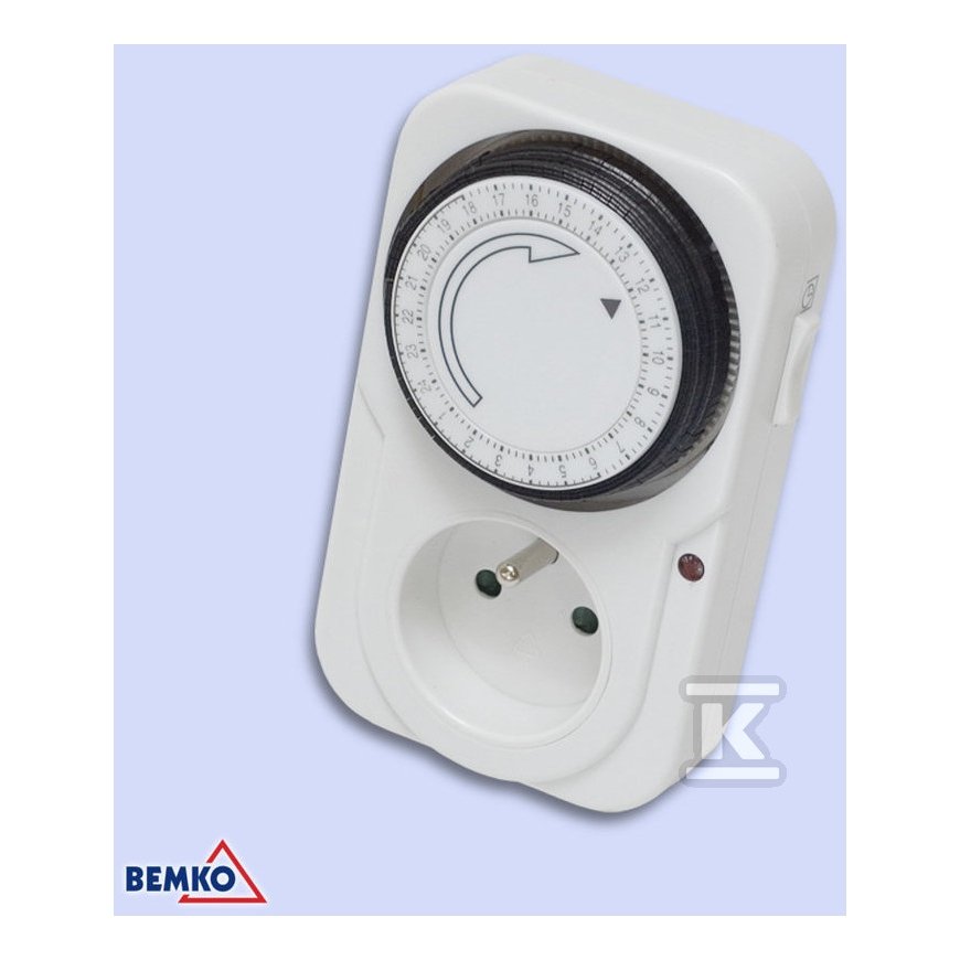Bemko mechanical programmer 24h 16A 230V (B60-TSMF3)