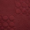 Eurofirany DESIGN 91 BONI / 5 Bedspread with quilt motif printed by hot pressing technique, 170X210 cm, color: brick Bedspread Eurofirany DESIGN 91 BONI / 5 Bedspread with quilt motif printed by hot pressing technique, 170X210 cm, color: brick Bedspread