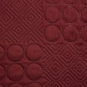 Eurofirany DESIGN 91 BONI / 5 Bedspread with quilt motif printed by hot pressing technique, 170X210 cm, color: brick Bedspread Eurofirany DESIGN 91 BONI / 5 Bedspread with quilt motif printed by hot pressing technique, 170X210 cm, color: brick Bedspread