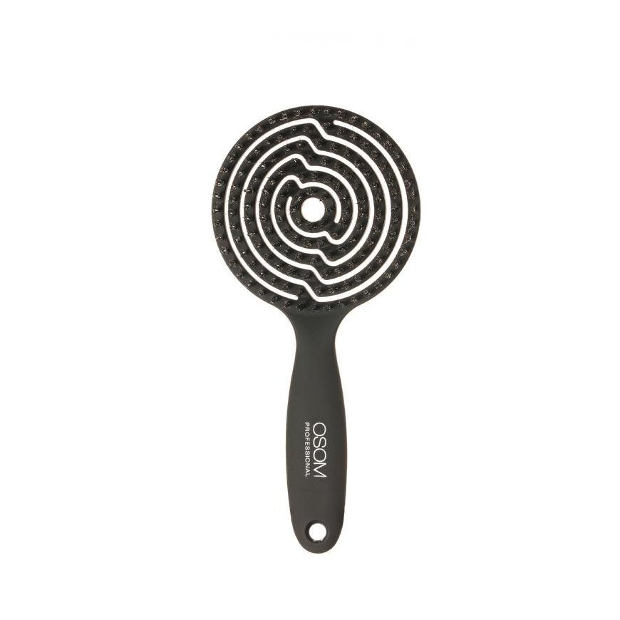 Osom Professional Round Brush Lollipop Black OSOM15479 – 2