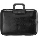 Computer bag BOMBATA Shiny Cocco 15'6, black color Computer bag BOMBATA Shiny Cocco 15'6, black color