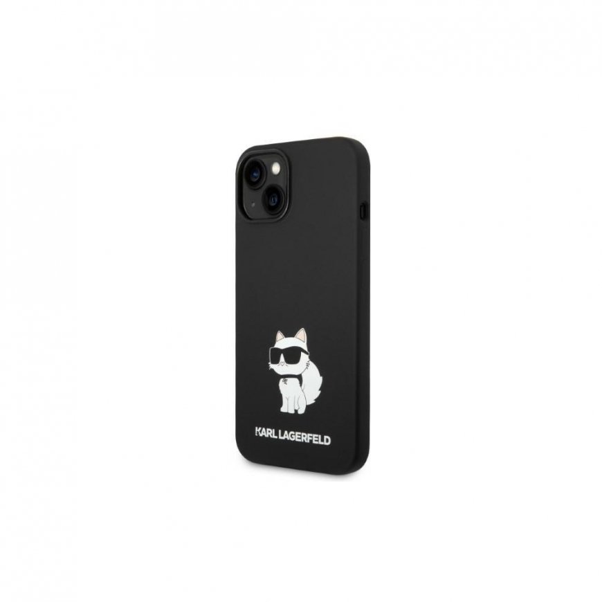 Karl Lagerfeld Case iPhone 14 Plus 6.7" KLHMP14MSNCHBCK Black Hard Case Magsafe Silicone NFT Choupette – 2