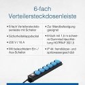 6-socket extension cord AS-SCHWABE H07RN-F 3G1.5 1.5m