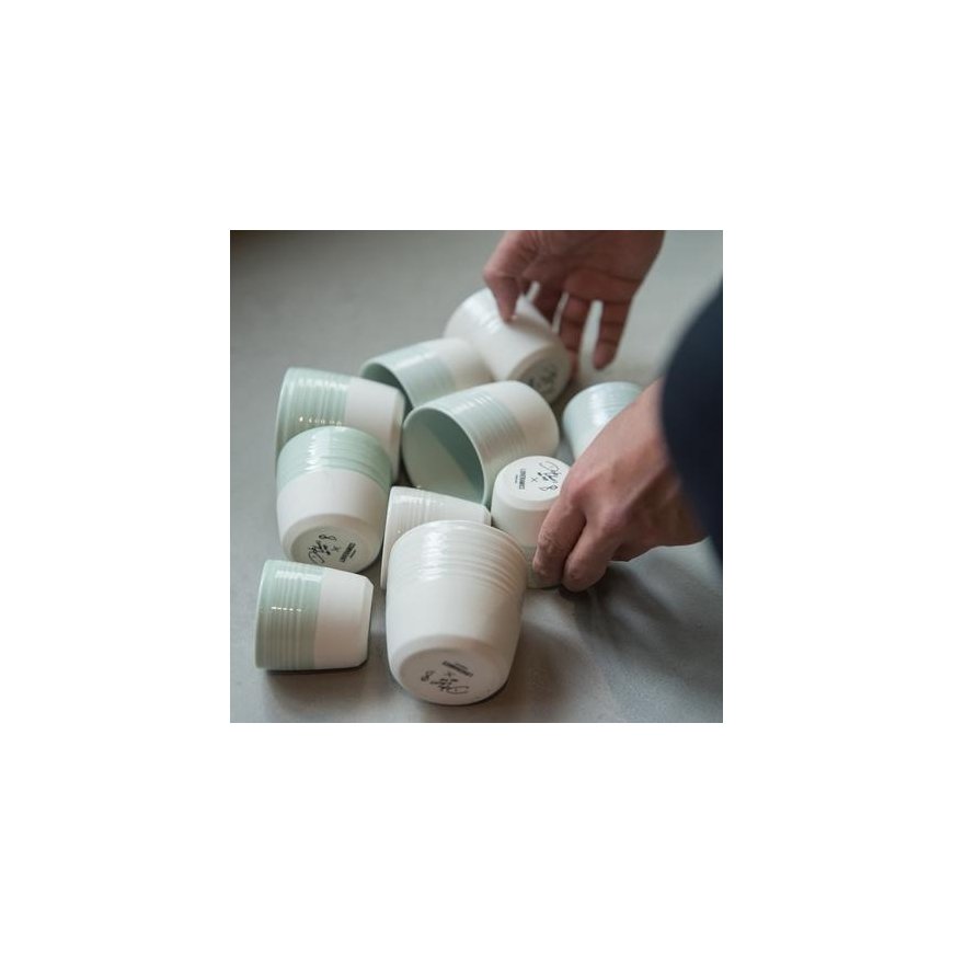 LOVERAMICS Loveramics Dale Harris - Cup 80ml - Espresso Cup - Celadon Green – 2