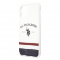 Case Us Polo Assn US Polo USHCN58PCSTRB iPhone 11 Pro white|white Tricolor Pattern Collection