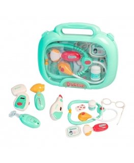 Children's doctor's case with accessories - Light and sound effects Woopie