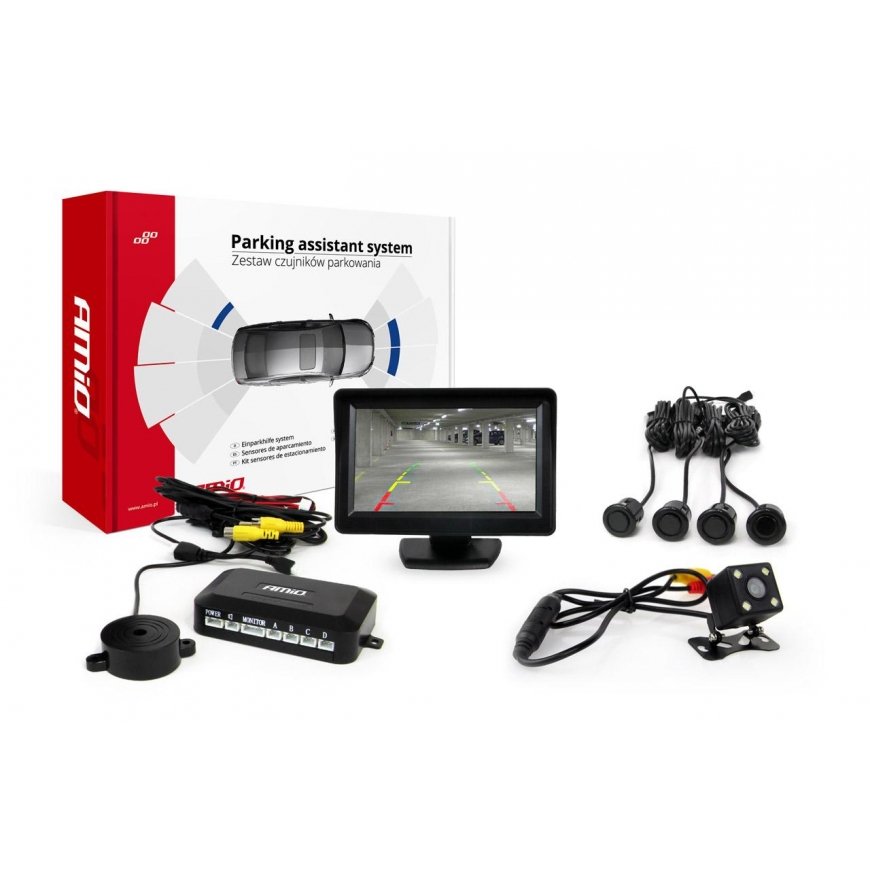 Amio Parking sensor kit tft01 4