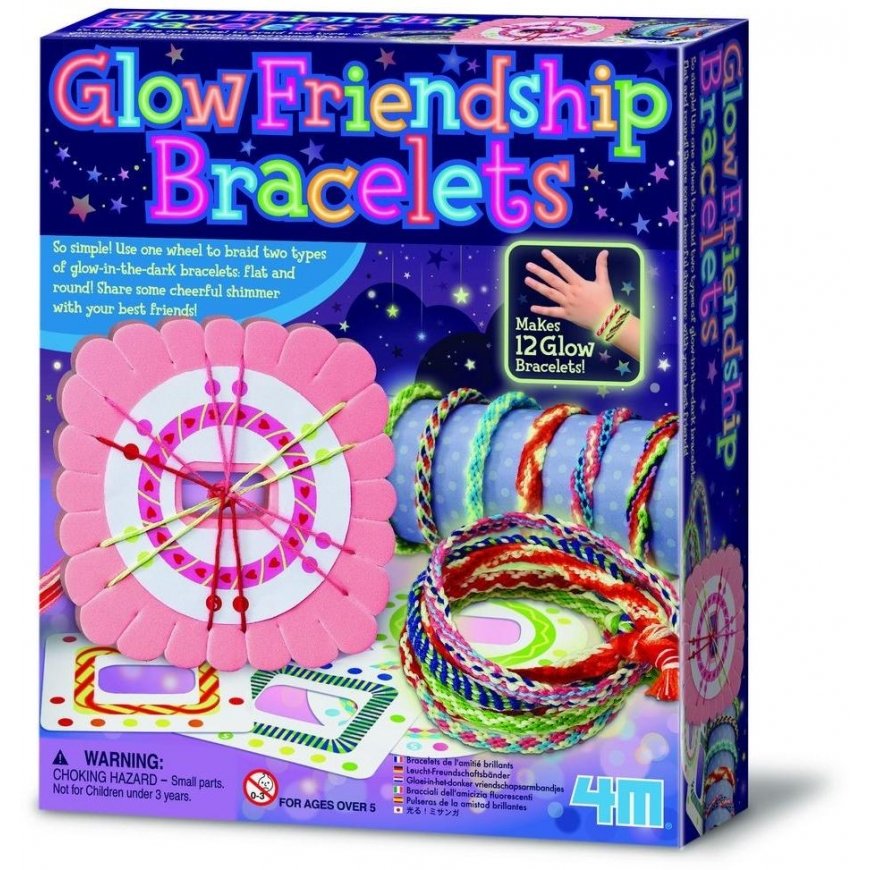 4M Glitter Friendship Bracelets
