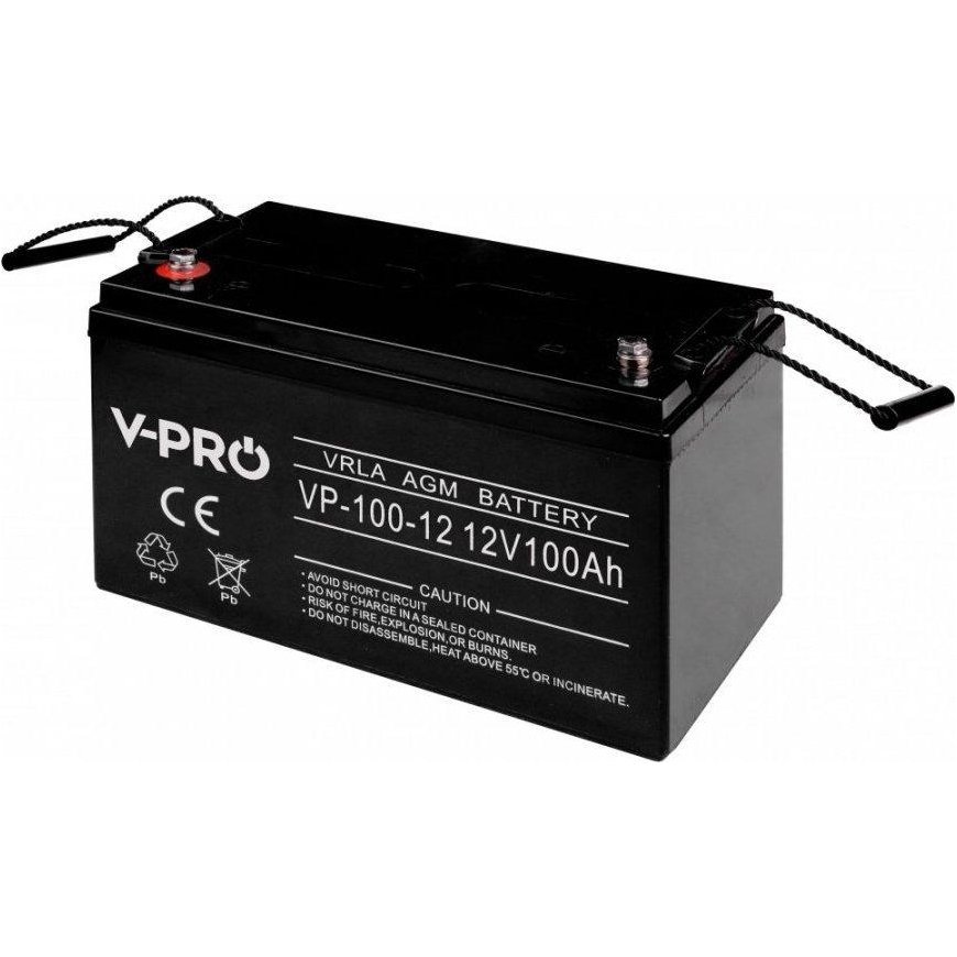 Volt Battery AGM VPRO 12V 100