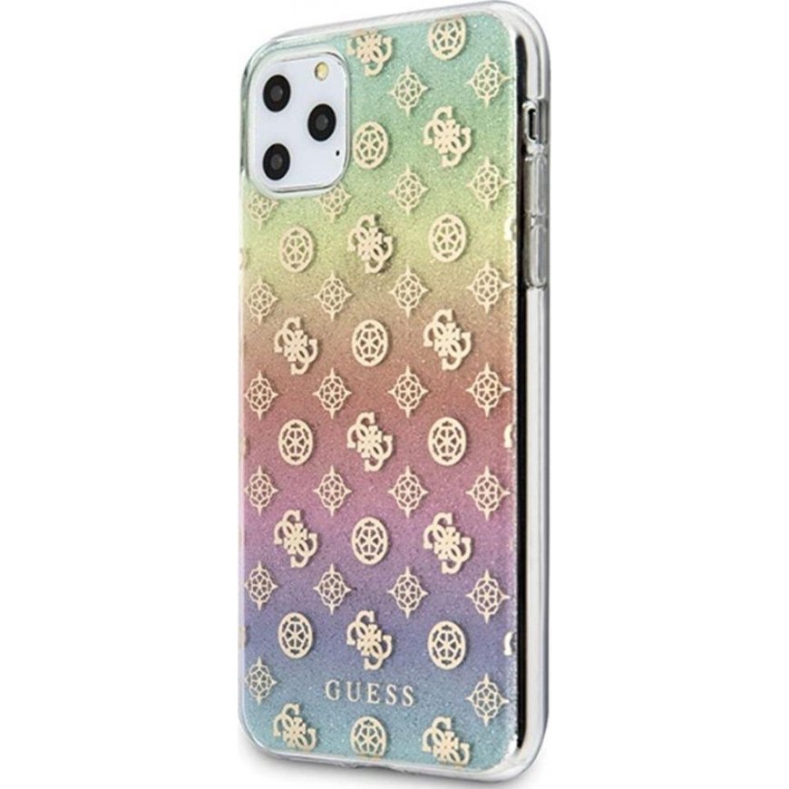 Guess GUHCN65PEOML iPhone 11 Pro Max Multicolor Hard Case Iridescent 4G Peony – 2