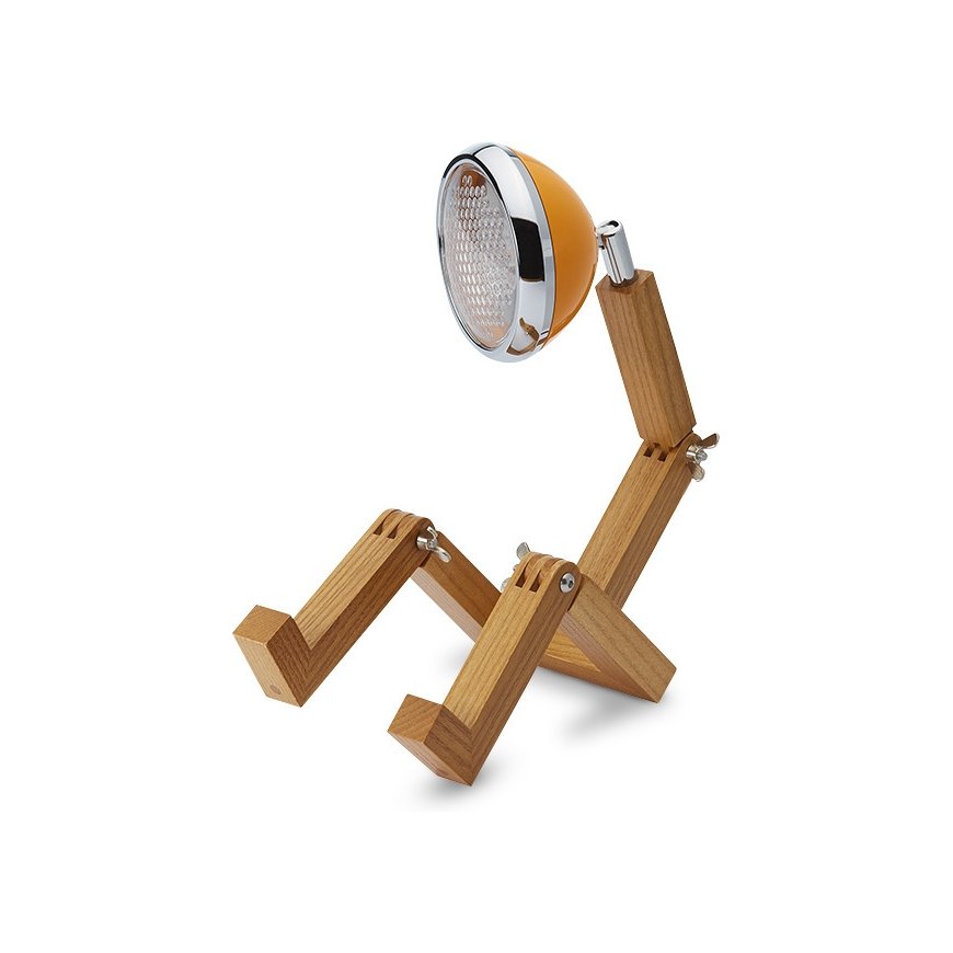 Mr. Wattson Mini table lamp, Mclaren Orange