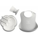 BabyBjörn Baby Dinner Set, 5 parts, gray