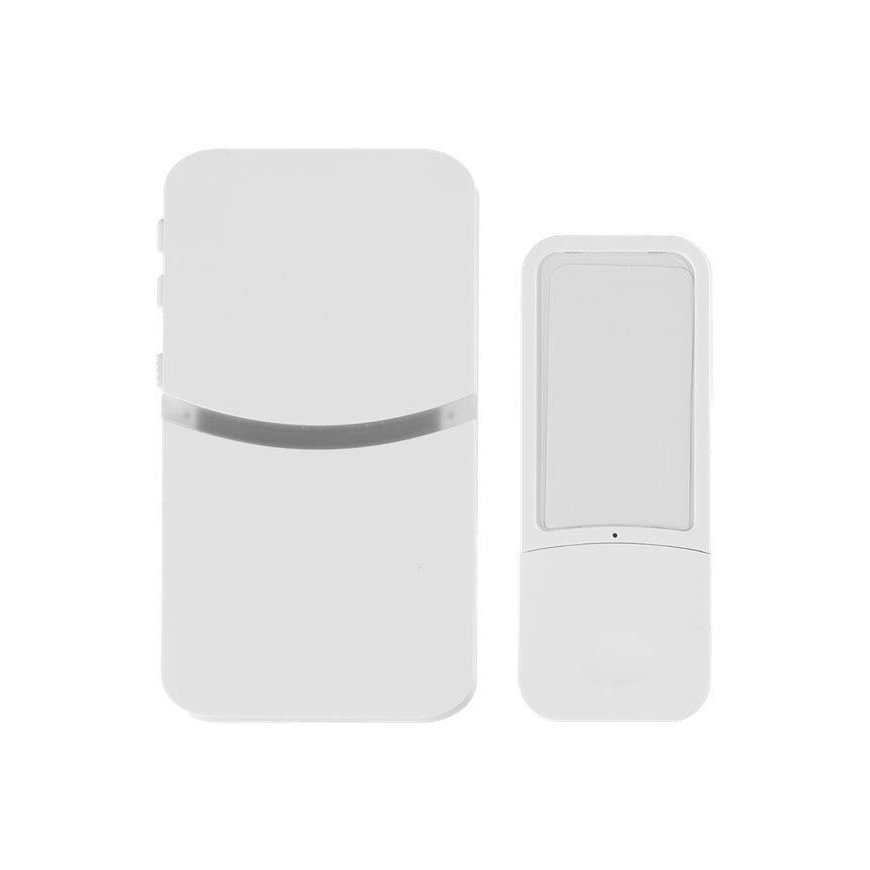 Tarmo Wireless Doorbell, kinetic button