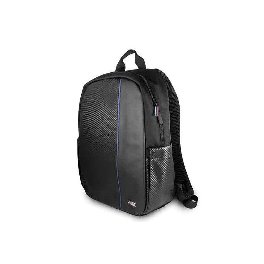 BMW Kuprinė Carbon Navy Stripe 15", Juoda – 2