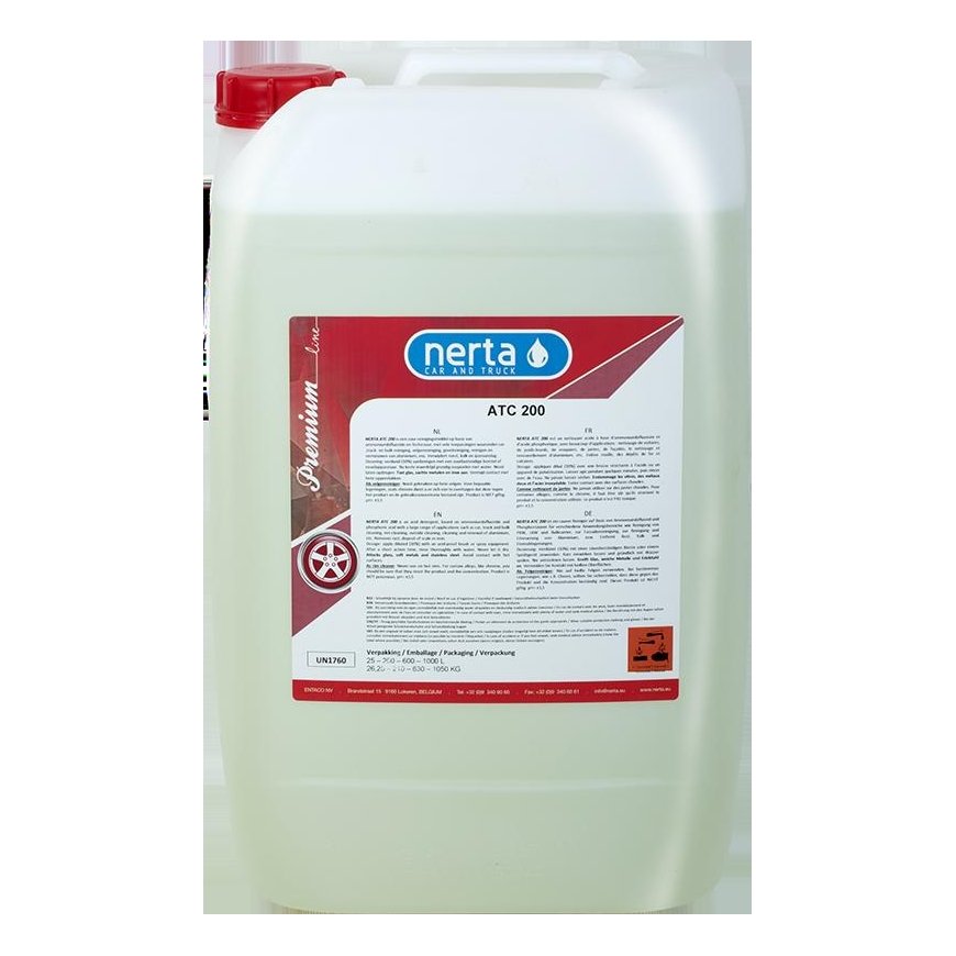 Rūgštinis ploviklis NERTA ATC 200, 25 L