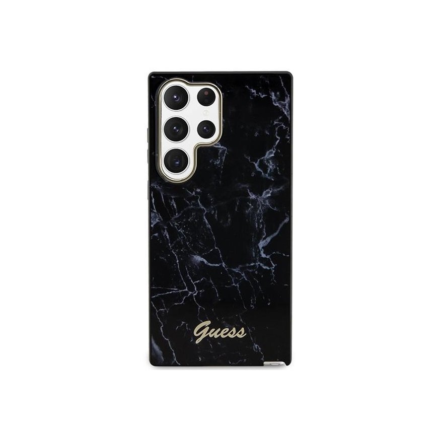 Guess case for Samsung Galaxy S23 GUHCS23SPCUMAK black HC PU/TPU Marble – 3
