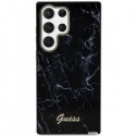 Guess case for Samsung Galaxy S23 GUHCS23SPCUMAK black HC PU/TPU Marble
