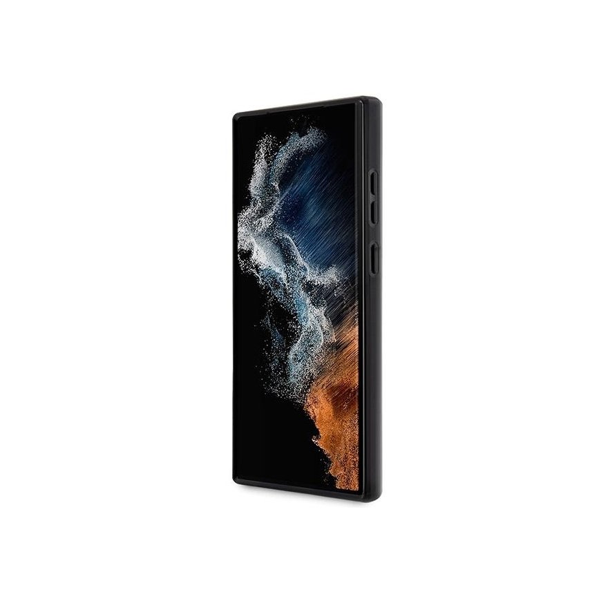 Guess dėklas skirtas Samsung Galaxy S23 GUHCS23SPCUMAK juodas HC PU/TPU Marble – 5