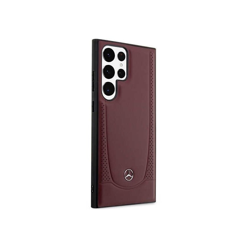 Mercedes case for Samsung Galaxy S23 Plus MEHCS23MARMRE red HC Leather Urban Bengale – 4