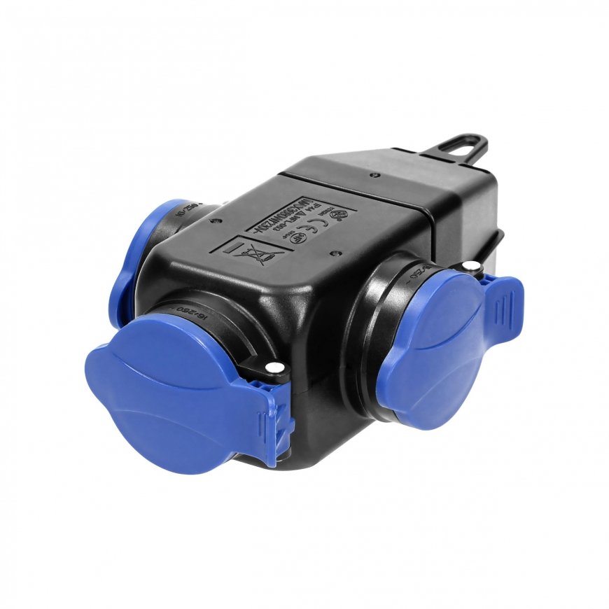Orno distributor with grounding 3x250V IP44