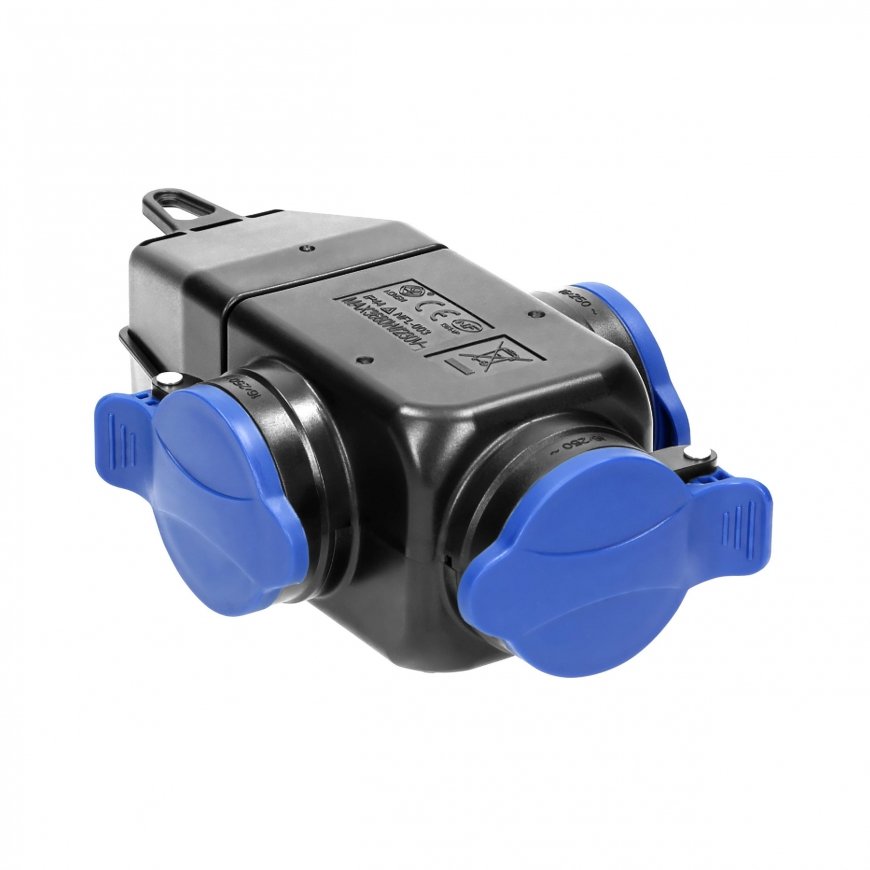 Orno distributor with grounding 3x250V IP44 – 2